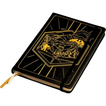 Blok imago Zápisník Dungeons & Dragons RPG Journal 5e Black