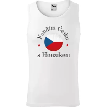 Pánské tílko Pánské tílko Fandím Česku se jménem