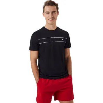 Pánské tričko Pánské tričko Björn Borg Ace Light Černý (XXL)