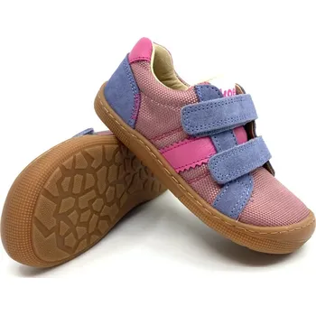 Dívčí polobotky Barefoot boty Koel - Denis Fabrics 3.0 Pink 32, Vnitřní délka boty: 21,2 cm, Vnitřní šířka boty: 7,8 cm