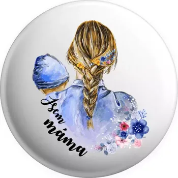 Placka Jsem máma - chlapeček