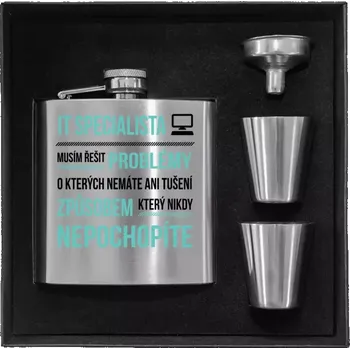 Placatka Placatka v krabičce Musím řešit problémy - IT specialista