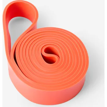 DOMYOS Posilovací guma 30 kg BEZBARVÁ|BÍLÁ