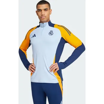 Fotbal ADIDAS Tréninkový top Real Madrid Tiro 24 Competition L MODRÁ|ORANŽOVÁ