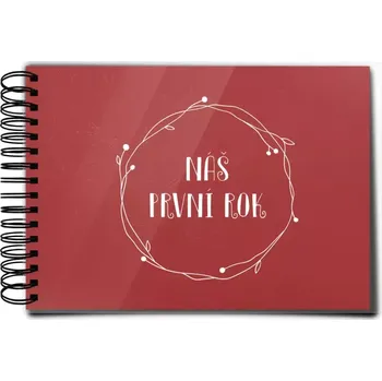 Fotokniha Plexi album s kroužkovou vazbou Věnec 5