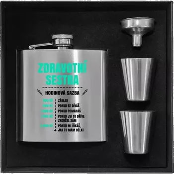 Placatka Placatka v krabičce Hodinová sazba - zdravotní sestra