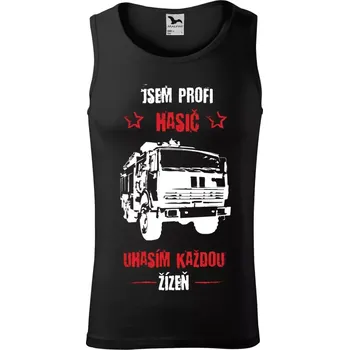 Pánské tílko Pánské tílko Jsem profi hasič, uhasím každou žízeň