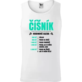 Pánské tílko Pánské tílko Hodinová sazba - číšník