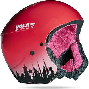 VOLA Lyžařská helma Vola Fis Wood XL ČERVENÁ