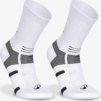 Pánská móda KIPSTA Házenkářské ponožky MiD HB500 2 páry 31/34 BÍLÁ|ČERNÁ