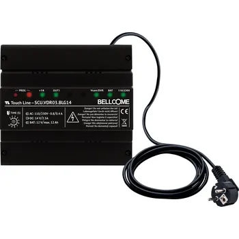 Domovní zvonek Bellcome kabelový příslušenství domovní telefon napájení, 1 ks, tmavě šedá , SCU.VDR03.BLG14
