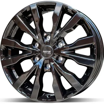 Disk alu-kola PLATIN P86 FullBlack 6 7x18, 6x139 ET53.5, černý lesklý