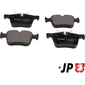 Brzdový systém Sada brzdových destiček, kotoučová brzda JP GROUP 1363702710