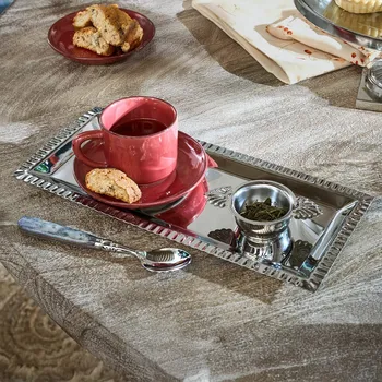 Čajová souprava Čajová souprava Arivelle, stříbrná,