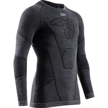 X-Bionic Symbio Merino Shirt LS M XM-YTB2W24M-G810 - rhino grey L