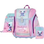 Školní aktovka pro prvňáčky Oxybag PREMIUM LIGHT Axolotl – školní set 3 ks