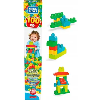 ostatní stavebnice Stavebnice mega bloks 100 dílů fisher price velké