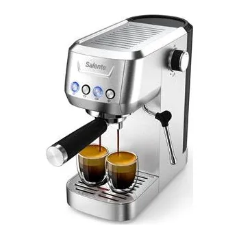 Kávovar ROZBALENO Salente Coffio, pákový kávovar, nerez