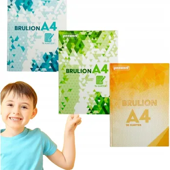 Sešit Sešit A4 s linkami Penword, 96 listů