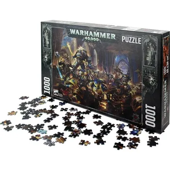Puzzle Semic Puzzle Warhammer 40000: Gulliman vs Black Legion, 1000 dílků