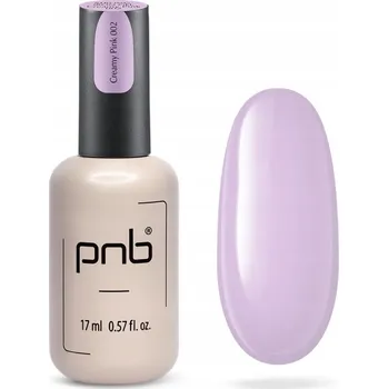 Lak na nehty Stavební gel na nehty PNB UV/LED Strong Iron Gel 002 Creamy Pink 17 ml