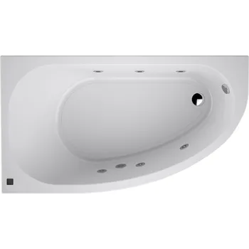 Vana Sanycces Tripoli - Rohová vana Confort levá 160x90x60,5 cm, white glossy BN129TTI