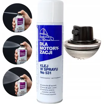 Průmyslové lepidlo Lepidlo na čalounění a stropní čalounění automobilů EasyHome 531 500 ml