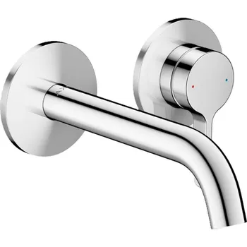 Vodovodní baterie Axor One - Umyvadlová baterie pod omítku, s výpustí, 2-otvorová instalace, EcoSmart, chrom 48170000