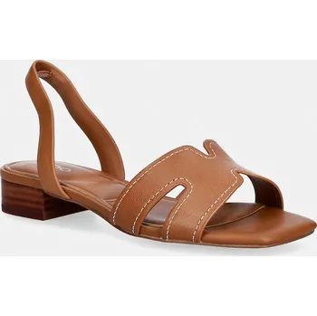 Dámské sandále Kožené sandály Aldo JAVAMANNON 14190711.JAVAMANNON hnědá 88X, EUR 39