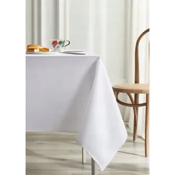 ubrus Teflonový ubrus hladký bílý 120x240cm