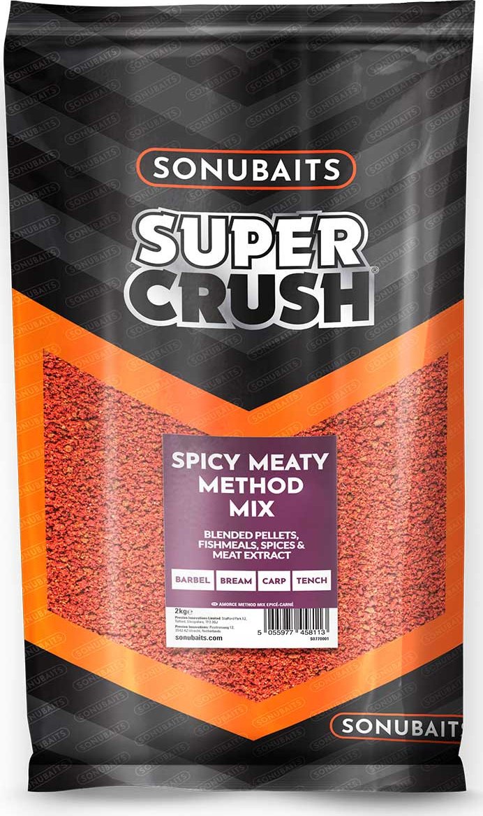 Sonubaits Krmení Spicy Meaty method mix 2kg