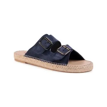 Dámské polobotky Espadrilky QUAZI QZ-63-04-000623 Tmavomodrá 42