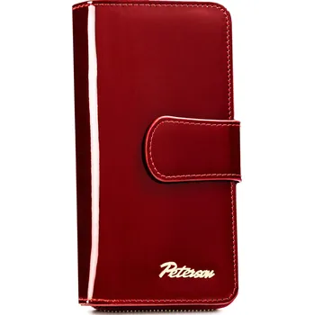 Peněženka Peterson Dámská kožená peněženka Limoo červená One size