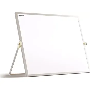 Allboards Bílá magnetická tabule na psací stůl 40x30 cm EWB43W
