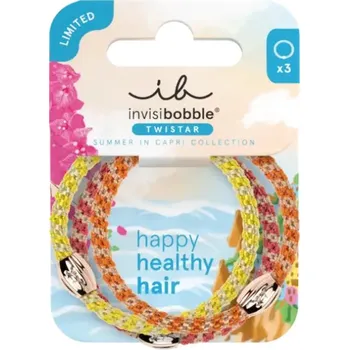 Invisibobble Twistar Tuscany Twist sada gumiček do vlasů v letních odstínech 3 ks, Tuscany Twist