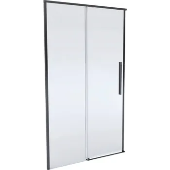 Sprchové dveře Sanycces Slim - Sprchové dveře, posuvné 130x4x200 cm, black matt MP150130BM