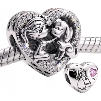 Přívěsek Přívěsek Charm Kamarád Pes stříbro 925