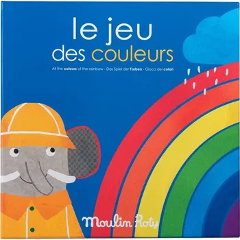 Výuková hračka Zábavná hra barvy Moulin Roty