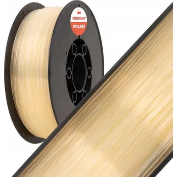 Filament Filament PlastSpaw PLA 1,75 mm 1 kg BEZBARVÝ (Průhledný)