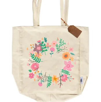 Plátěná taška - Květiny