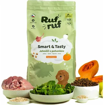 Krmivo pro psa Rufruf Smart & Tasty Adult jehněčí s pohankou a probiotiky