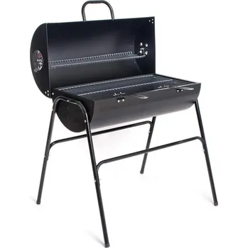 Zahradní gril HAPPY GREEN Gril RANCHER 82x72x90cm ČER