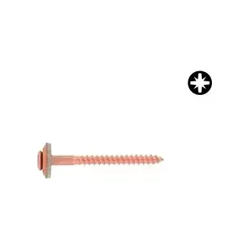 Vrut Vrut s podl. 15mm, nerez A2/Cu 4,5x25