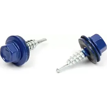 Vrut Farm. vrut s EPDM podložkou 4,8x20 RAL 5010 Enziánová modrá