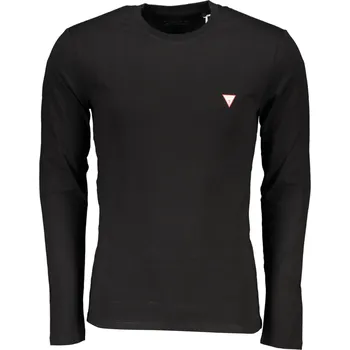 Pánské tričko Černé triko GUESS JEANS s krátkým rukávem Guess černá 3358122