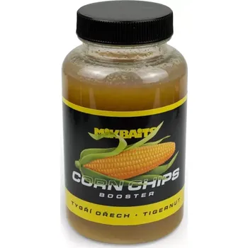 Návnadová pasta a těsto MIKBAITS - Booster Corn Chips 250 ml Tygří ořech