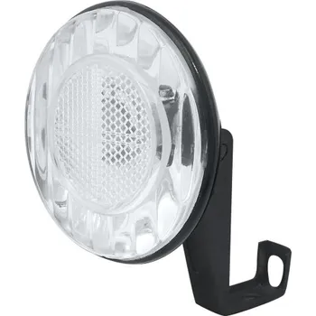 Cyklosvítilna SVĚTLO PŘEDNÍ FORCE KULATÉ 7 CM NA DYNAMO-KABEL