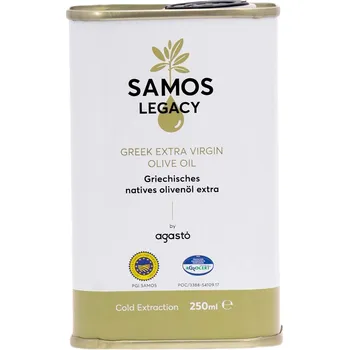 Rostlinný olej Extra panenský olivový olej SAMOS LEGACY PGI z farmy AGASTO Velikost balení: 250 ml