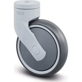 Pojezdové kolečko TENTE KOLEČKA Kolečko přístrojové - plastové 125mm, otočné, otvor pro čep, 5370PJP125P30-11 2.0