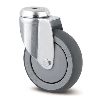 Pojezdové kolečko TENTE KOLEČKA Přístrojové kolečko 100mm, otočné, otvor pro čep, 2470PJP100P30-11